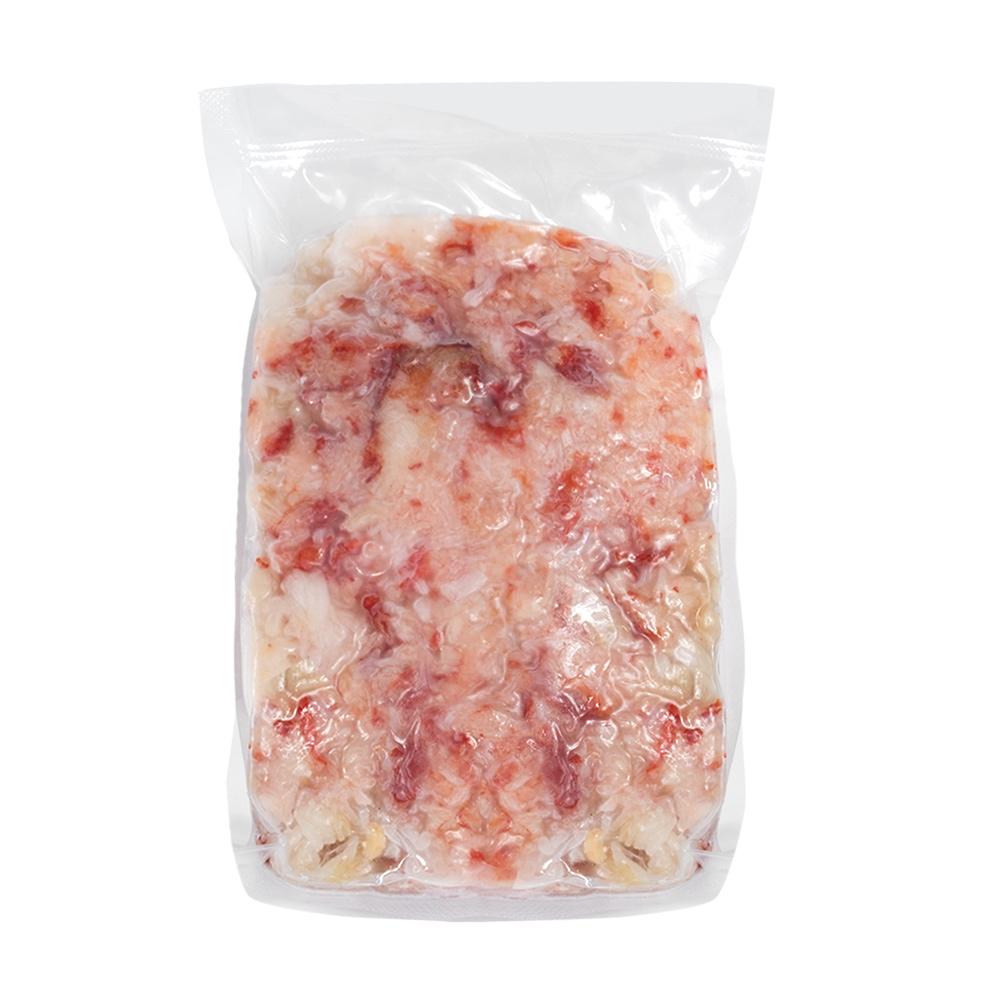 Мясо краба салатное замороженное 1кг
